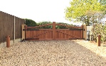 gate automation hardwood gate 